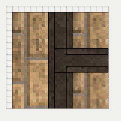 Molten Canal (T-Junction), brick, the top (up)