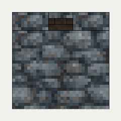 Molten Canal (Bend), cobblestone, the back (west)