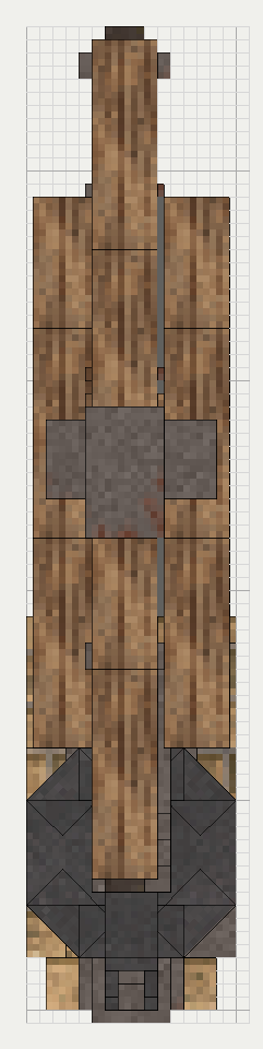 Watt Beam Engine, the top (up)