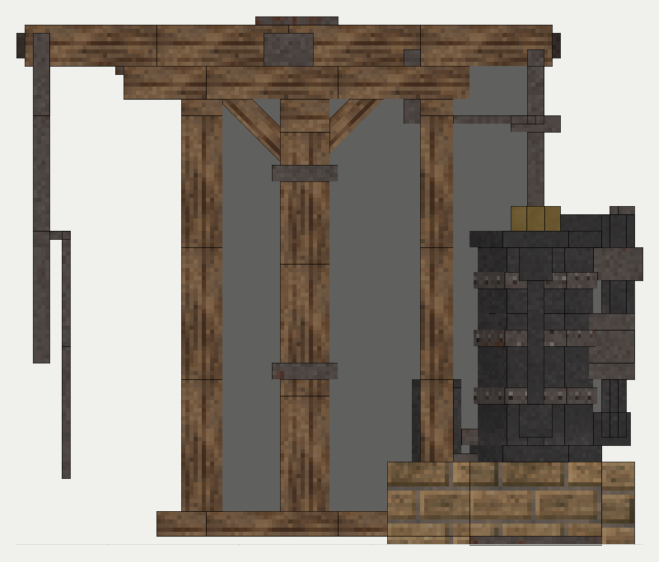 Watt Beam Engine, the left (west)