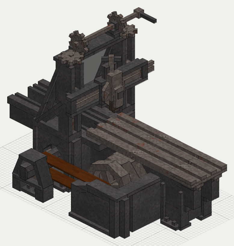 Metal Planer, isometric