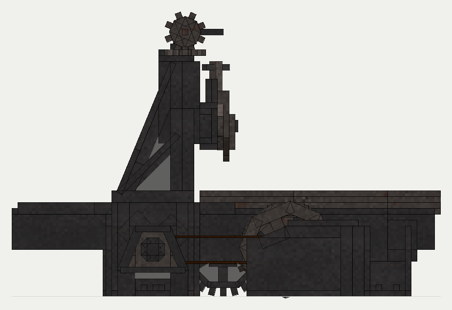Metal Planer, the front (south)