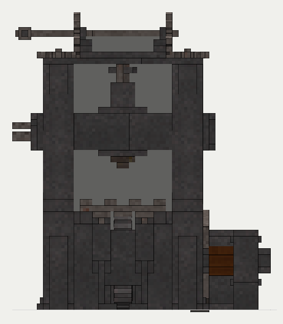 Metal Planer, the left (west)