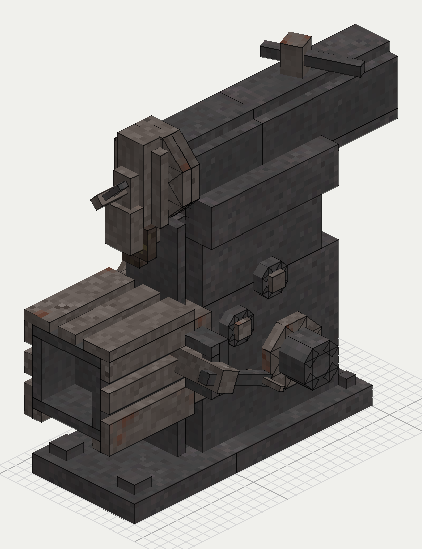 Crank Shaper, isometric