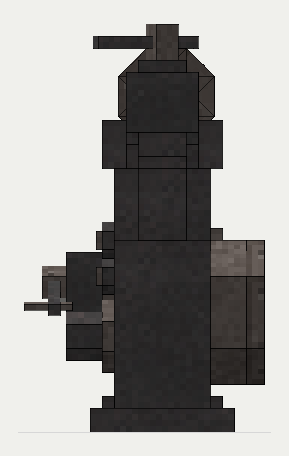 Crank Shaper, the back (north)
