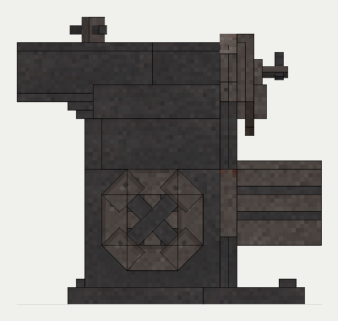 Crank Shaper, the left (west)