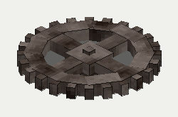 Large Gear, isometric