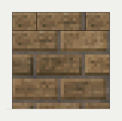 Molten Canal (Start), brick, the left (west)