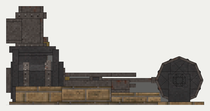 Simple Horizontal Engine, the right (east)