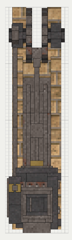 Simple Horizontal Engine, the top (up)