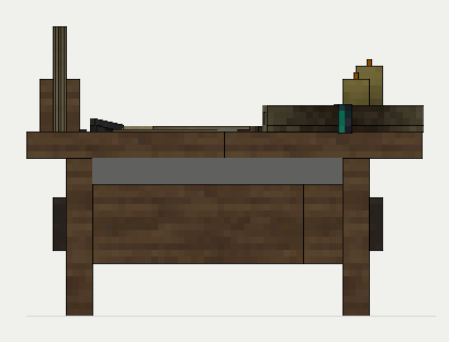Design Table, the front (south)