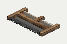 Cast Iron Saw, isometric