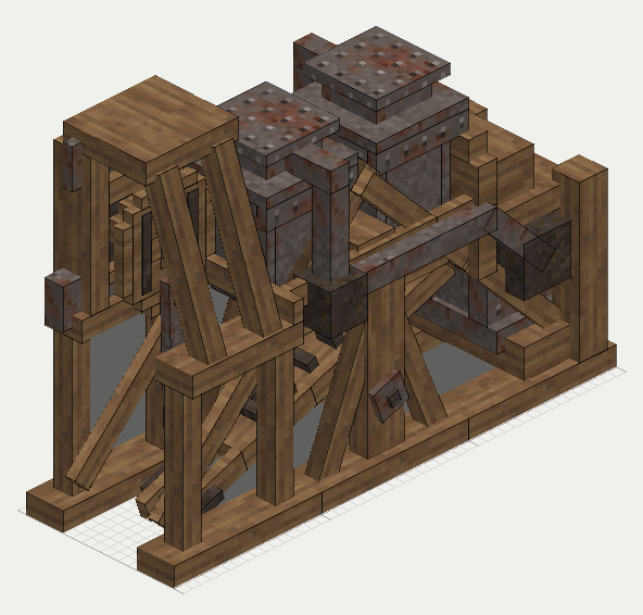 Twin-Tub Blower, isometric