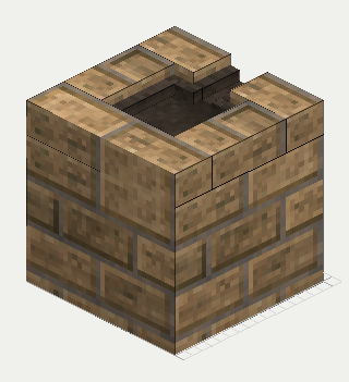 Molten Canal (Start), brick, isometric