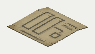 Cast Blooms Diagram, isometric