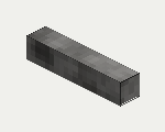 Bessemer Steel Rod, isometric