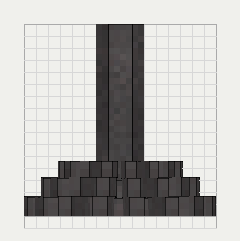 Cast Iron Bevel Drive, the top (up)