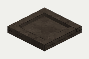Ceramic molds, fired, isometric