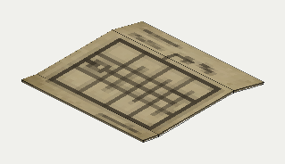 Sand Casting Bed Diagram, isometric