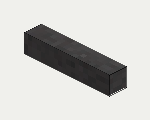 Cast Iron Rod, isometric