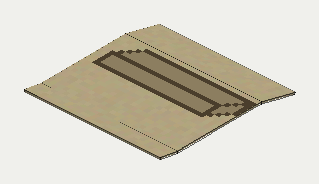 Cast Slab Diagram, isometric