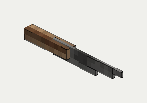 Crucible Steel Knife, isometric