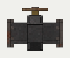 Piping (Valve), the left (west)