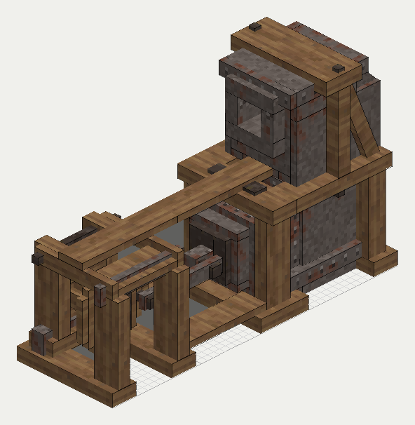 Mechanical Fluid Pump, isometric