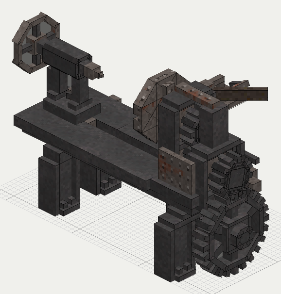 Engine Lathe, isometric