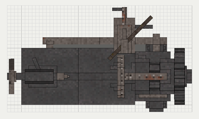 Engine Lathe, the top (up)