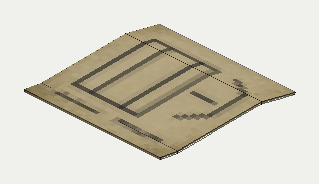 Cast Shell Diagram, isometric