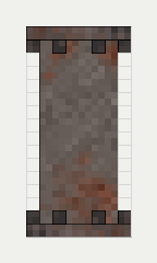 Piping (Straight), the top (up)