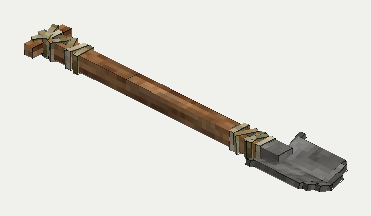 Bessemer Steel Shovel, isometric