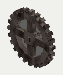 Large Gear, isometric