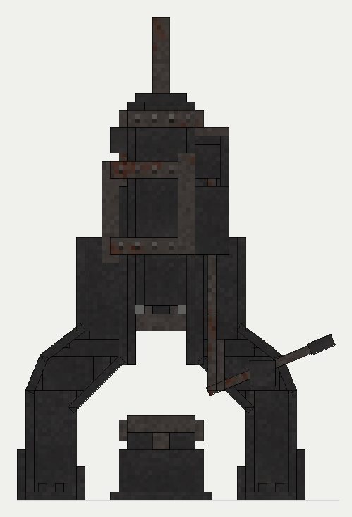Steam Hammer, the back (north)