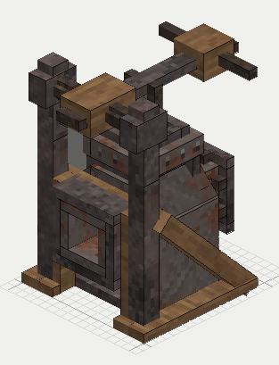 Manual Fluid Pump, isometric
