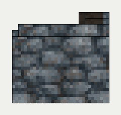 Molten Canal (Mold Pedestal), cobblestone, the right (east)