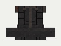 Chimney Damper, the back (north)