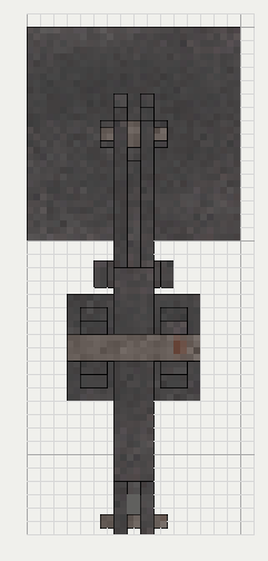Chimney Damper, the top (up)