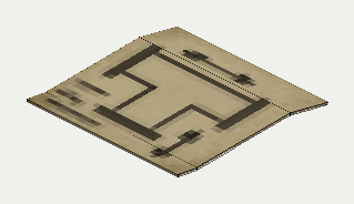 Pipe T-Junction Diagram, isometric
