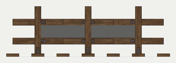 Storage Rack, the left (west)