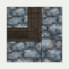 Molten Canal (Bend), cobblestone, the top (up)