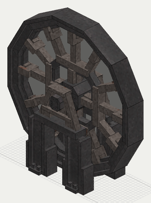 Flywheel, isometric