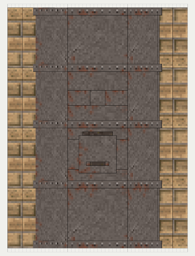 Cornish Boiler (block), the top (up)