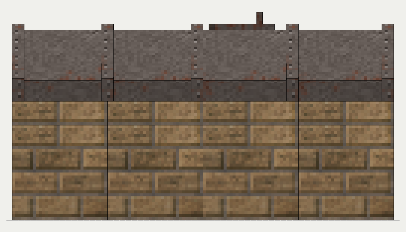 Cornish Boiler (block), the left (west)