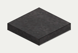Heavy Cast Plate, isometric