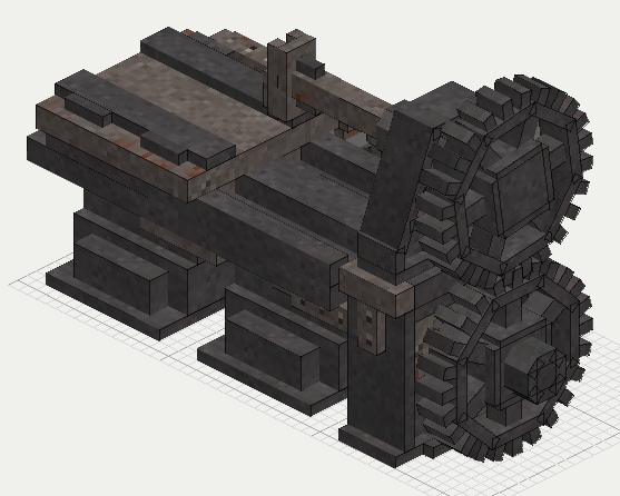 Horizontal Boring Machine, isometric