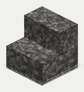Slag Path Stairs, isometric