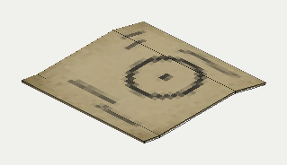 Small Gear Blank Diagram, isometric