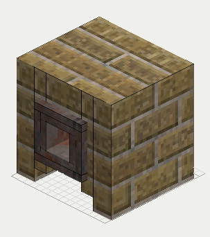 Cowper Stove Intake, isometric